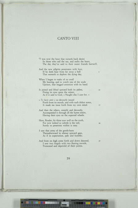 Alternate image #9 of The Ante-Purgatorio by Dante Alighieri, Cantos I - X of the Purgatorio, Canto VIII