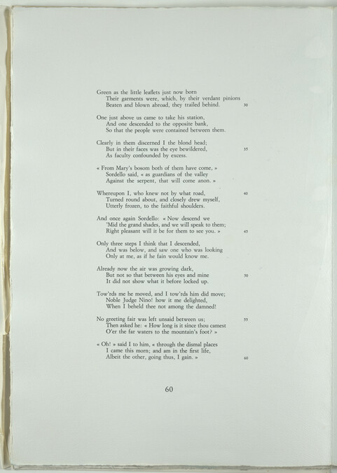 Alternate image #8 of The Ante-Purgatorio by Dante Alighieri, Cantos I - X of the Purgatorio, Canto VIII