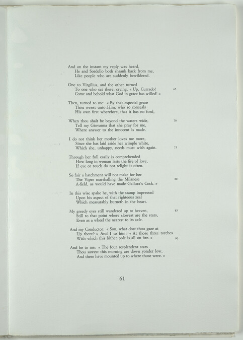 Alternate image #6 of The Ante-Purgatorio by Dante Alighieri, Cantos I - X of the Purgatorio, Canto VIII