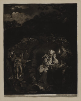 An Hermit (A Philosopher by Lamp Light)