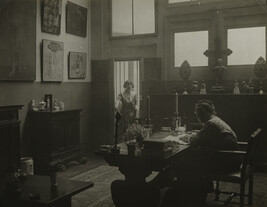 Gertrude Stein and Alice B. Toklas at Home on the Rue de Fleurus, Paris