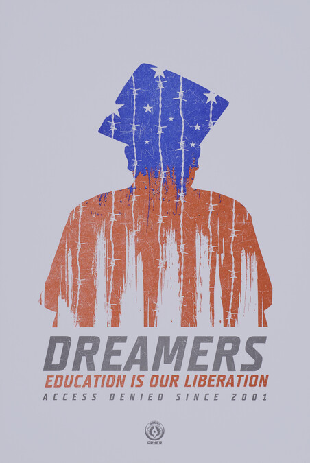 Dreamers Education is Our Liberation, Access Denied Since 2001, from the portfolio Migration Now