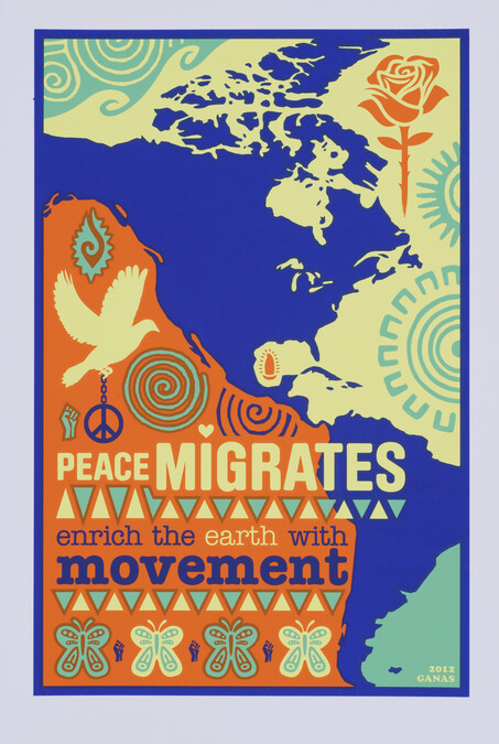 Peace Migrates, Enrich the Earth with Movement, from the portfolio Migration Now