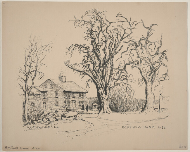 Hartwell Farm, Massachusetts, 1636