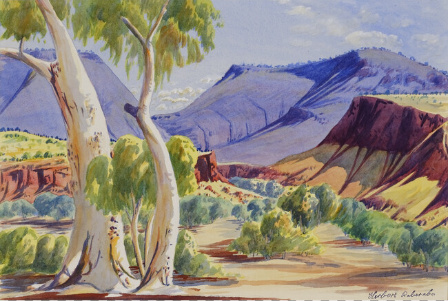 Untitled (Central Australian Landscape)