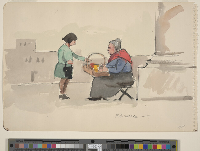 Alternate image #1 of Florence (Woman with Basket and Child)