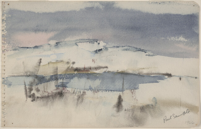 Untitled (Snowscene with Water)