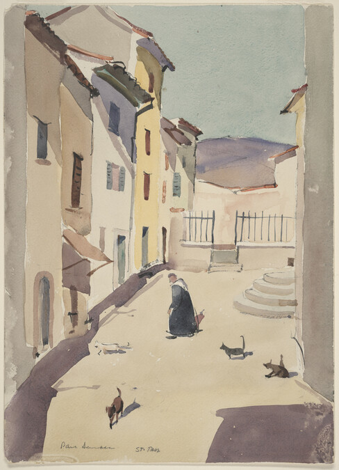 St. Paul (Man in Courtyard with Four Animals)