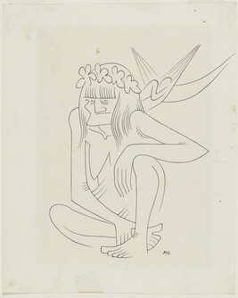 Magistad Ancestorial, possibly a study for the book The Island of Bali