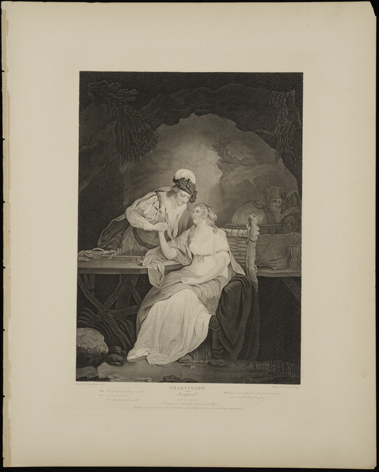 Tempest, Act V, Scene i, from The American Edition of Boydell's Illustrations of the Dramatic Works of Shakespeare, By the most eminent artists of Great Britain, Vol. II