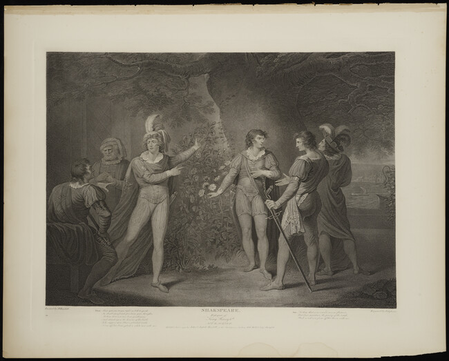 King Henry the Sixth, Part One, Act II, Scene iv, from The American Edition of Boydell's Illustrations of the Dramatic Works of Shakespeare, By the most eminent artists of Great Britain, Vol. II