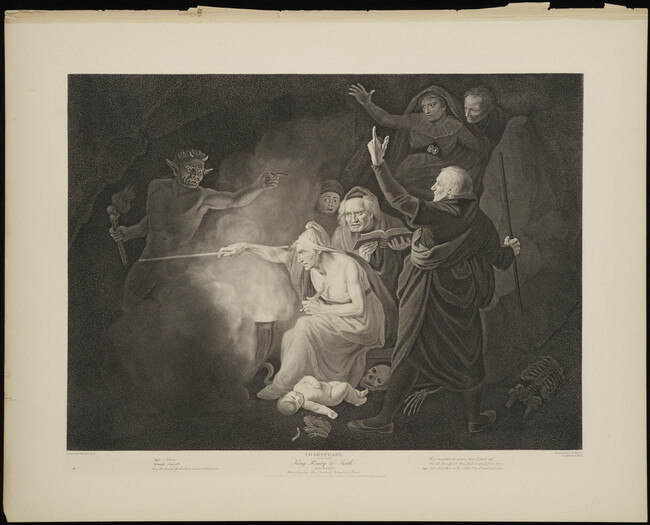 King Henry the Sixth, Part Two, Act I, Scene iv, from The American Edition of Boydell's Illustrations of the Dramatic Works of Shakespeare, By the most eminent artists of Great Britain, Vol. II