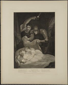 King Richard the Third, Act IV, Scene iii, from The American Edition of Boydell's Illustrations of the...