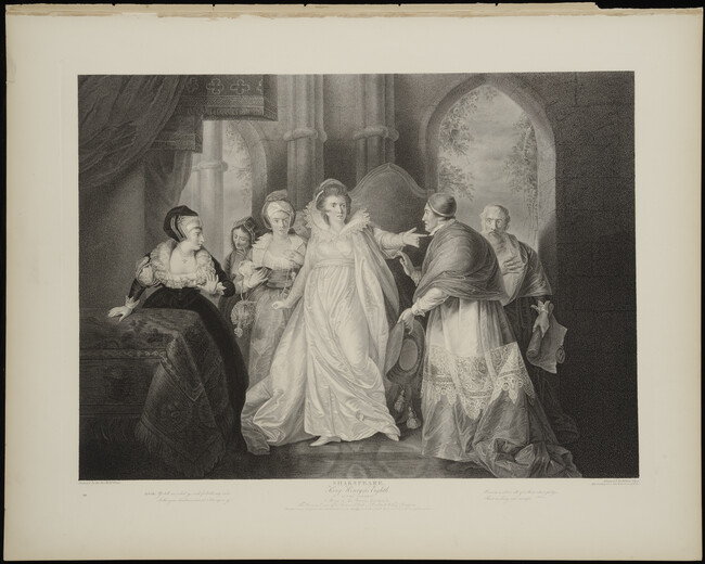 King Henry the Eighth, Act III, Scene i, from The American Edition of Boydell's Illustrations of the Dramatic Works of Shakespeare, By the most eminent artists of Great Britain, Vol. II