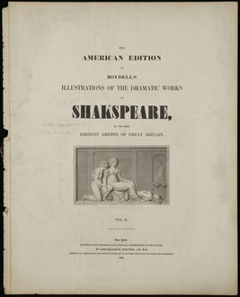 Title Page, from The American Edition of Boydell's Illustrations of the Dramatic Works of Shakespeare,...