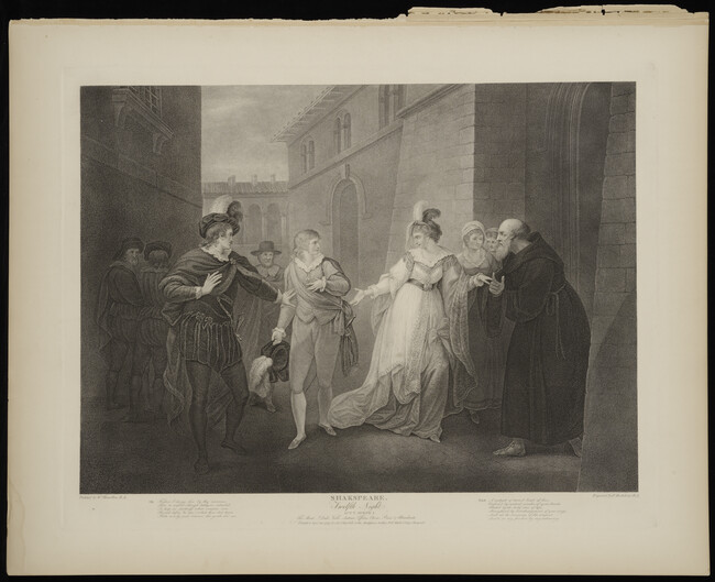 Twelfth Night, Act V, Scene i, from The American Edition of Boydell's Illustrations of the Dramatic Works of Shakespeare, By the most eminent artists of Great Britain, Vol. II