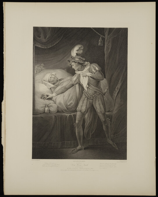 King Henry the Fourth, Part Two, Act IV, Scene iv, from The American Edition of Boydell's Illustrations of the Dramatic Works of Shakespeare, By the most eminent artists of Great Britain, Vol. II