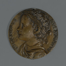 Emperor Caracalla as a Boy (obverse); Genius and Death (reverse)