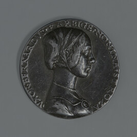 Nonina Strozzi (obverse); Allegory of Hope (reverse)