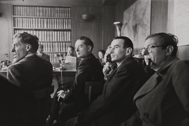 Jean-Paul Sartre at an Auction