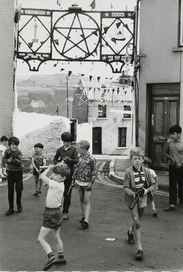 For the Children, Street Games are No Longer Cowboys and Indians, but Protestants and Catholics,...