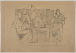 Four Musicians; Randsburg, California