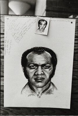 Composite Drawing of Suspect at Task Force HQ, Atlanta, Georgia, USA