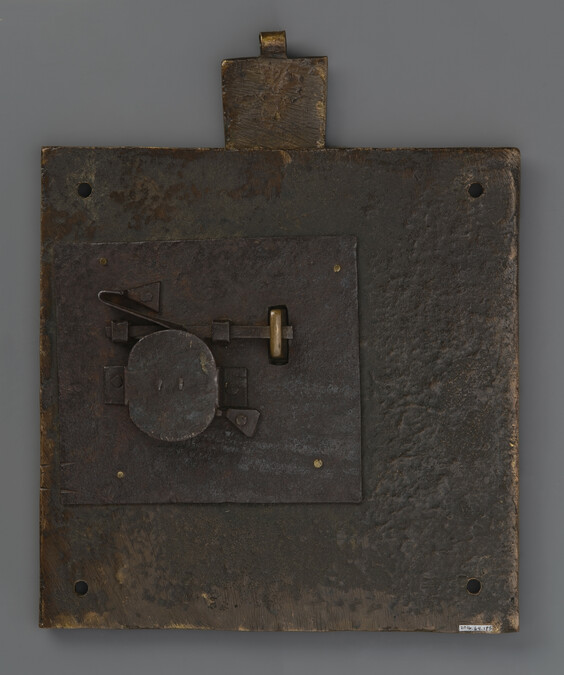 Alternate image #2 of Lockplate and Hasp with Coat-of-Arms