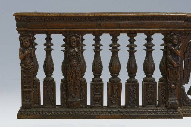 Alternate image #8 of Altar Rail depicting the Annunciation