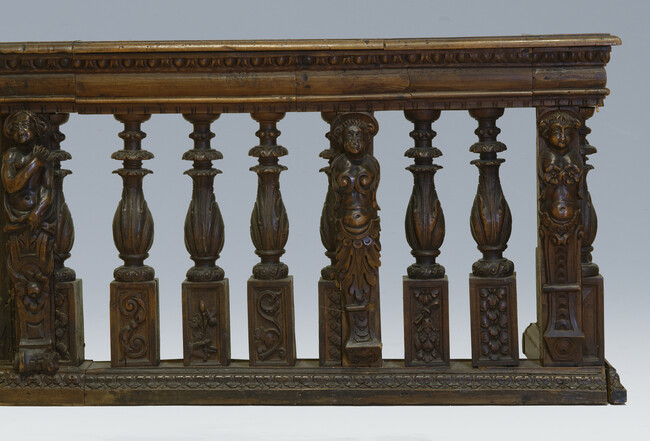 Alternate image #7 of Altar Rail depicting the Annunciation