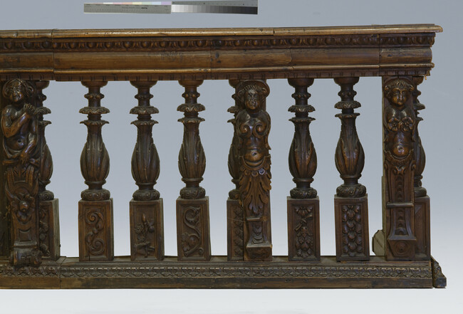Alternate image #15 of Altar Rail depicting the Annunciation