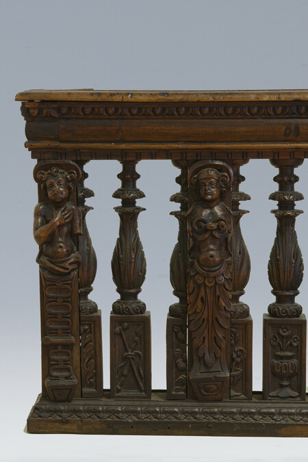 Alternate image #6 of Altar Rail depicting the Annunciation