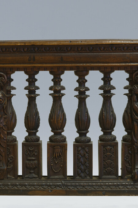Alternate image #2 of Altar Rail depicting the Annunciation