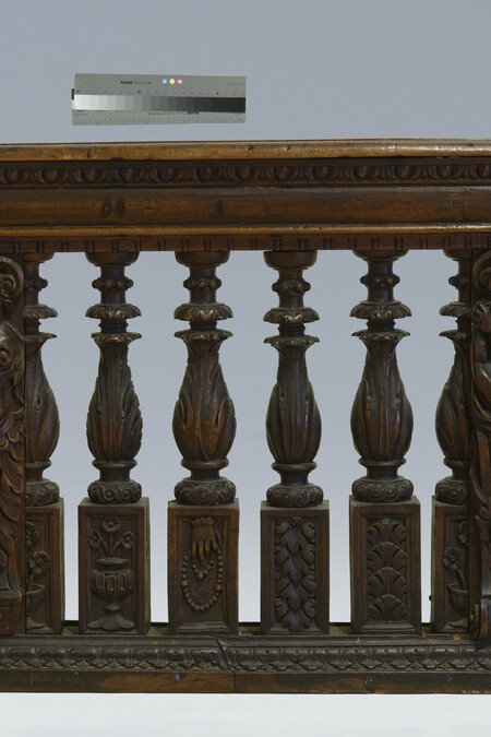 Alternate image #13 of Altar Rail depicting the Annunciation