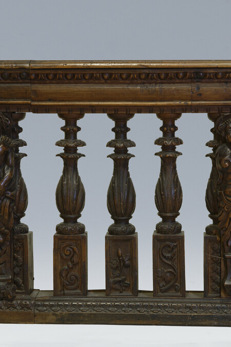 Alternate image #5 of Altar Rail depicting the Annunciation