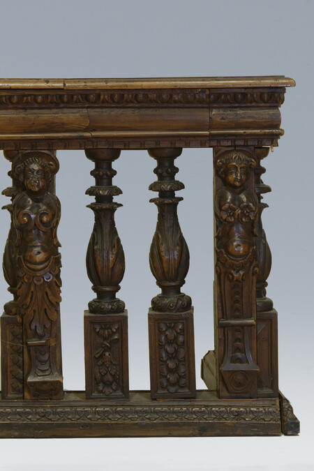 Alternate image #4 of Altar Rail depicting the Annunciation