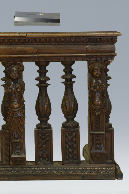 Alternate image #11 of Altar Rail depicting the Annunciation
