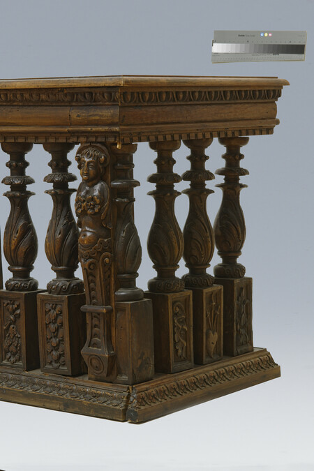 Alternate image #10 of Altar Rail depicting the Annunciation