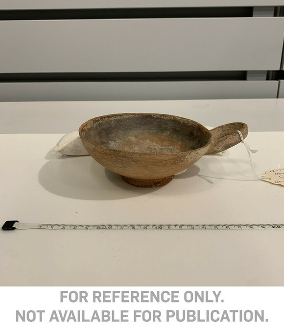 Bowl with Handle and Foot