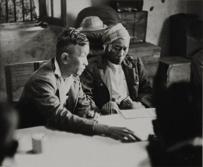 Two Seated Men, Burma