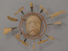 Seal Mask with Puffin Head, Seal Flippers, and Fish Appendages