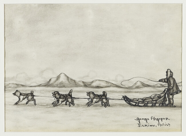 Untitled (Dog Team and Sled)