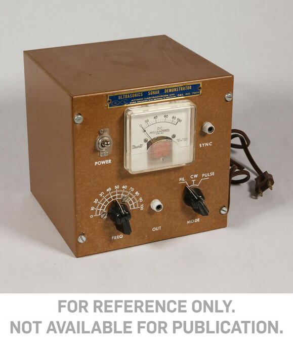 Ultrasonics Sonar Demonstrator