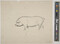 Alternate image #1 of Sketch of pig