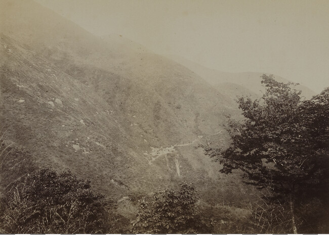 View of Miyanoshita Valley. Hakone, Kanagawa Prefecture, Japan, from a Travel Photograph Album (Views of Hawaii and Japan)