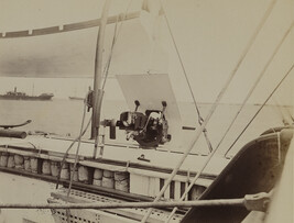 Aboard the USS Concord. Yokohama, Kanagawa Prefecture, Japan, from a Travel Photograph Album (Views of...