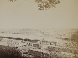 View of unidentified town. Japan, from a Travel Photograph Album (Views of Hawaii and Japan)