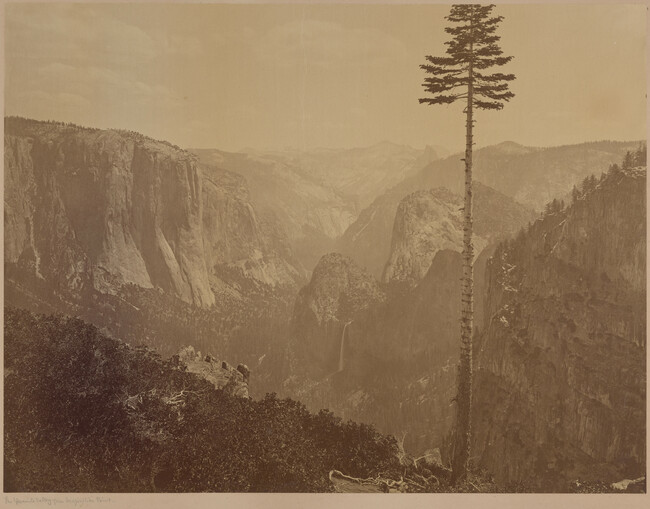 The Yosemite Valley from Inspiration Point