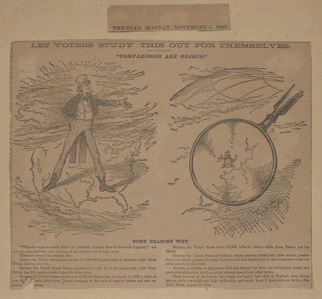 Alternate image #1 of Farmer (Student of Mother Earth) - The Star, Nov. 4, 1888