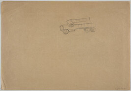 Sketch of Truck (verso)